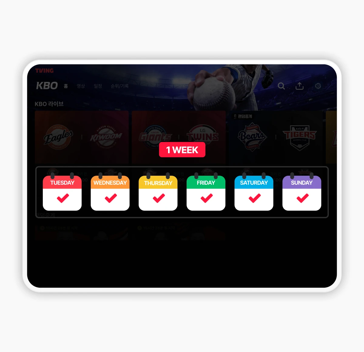 1주 집중 임팩트 PKG 광고 상품 썸네일