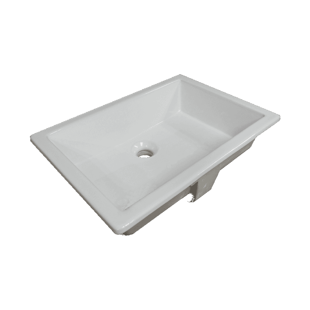Under Counter Rectangle Fireclay Basin