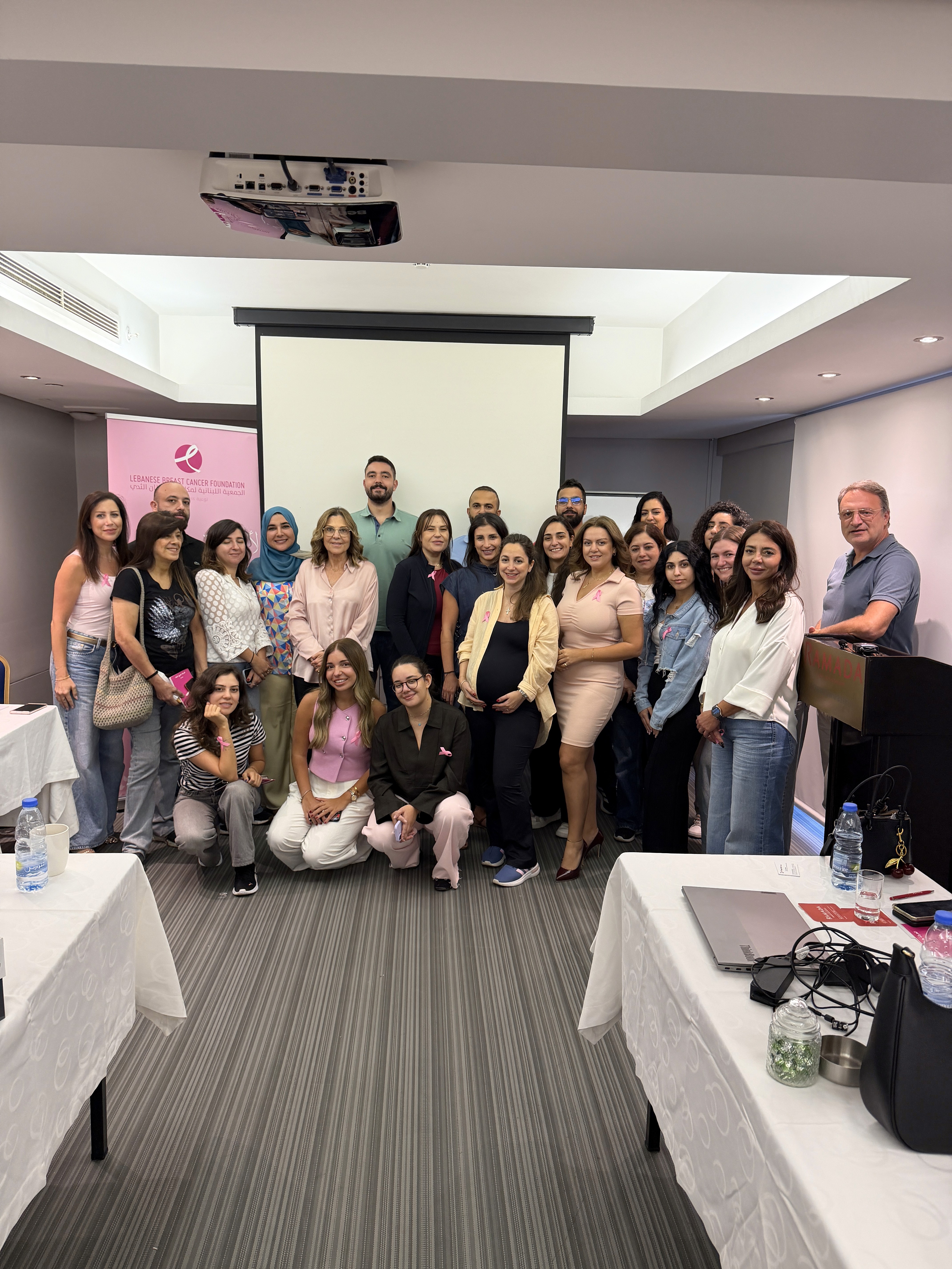 IPT Powertech team at Breast Cancer workshop