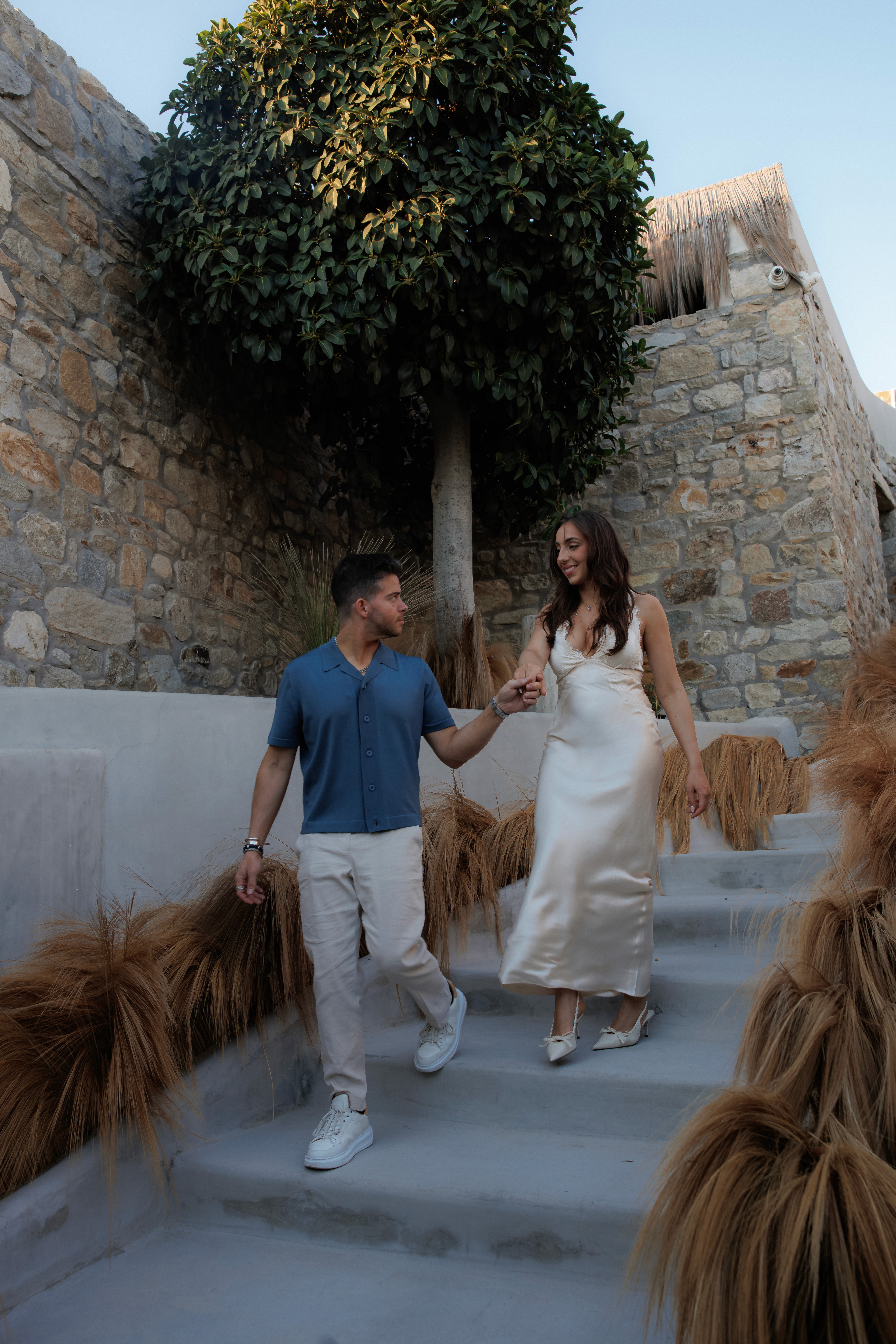 Women On Neon Background