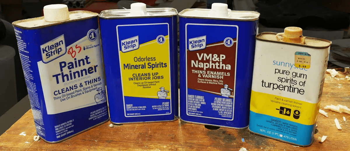 solvents and mineral spirits cleaners