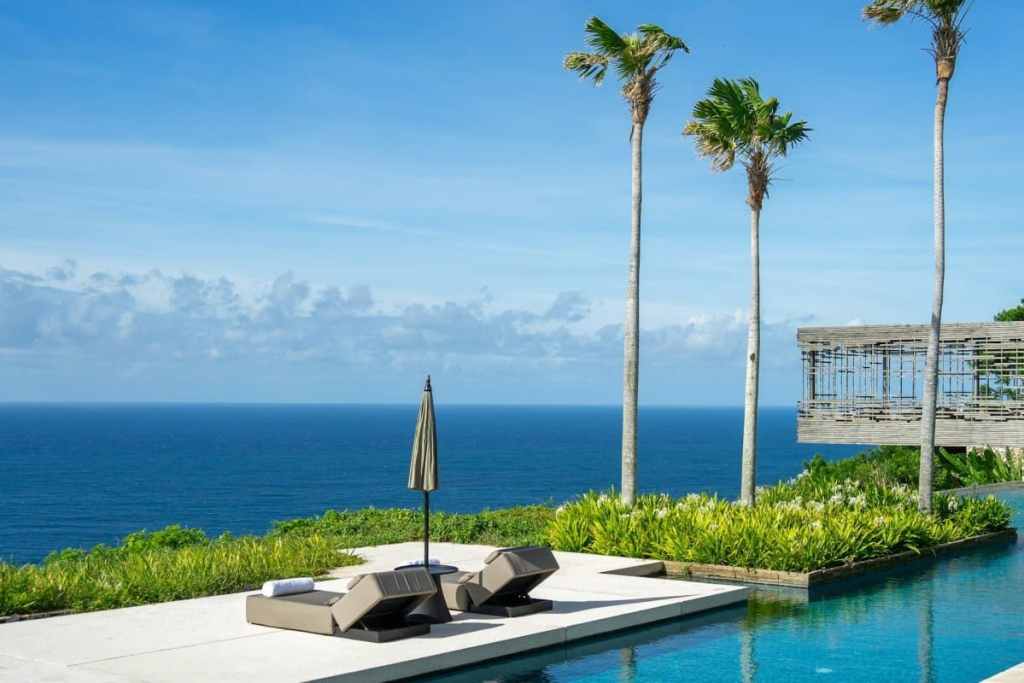 villa with sea view, bali