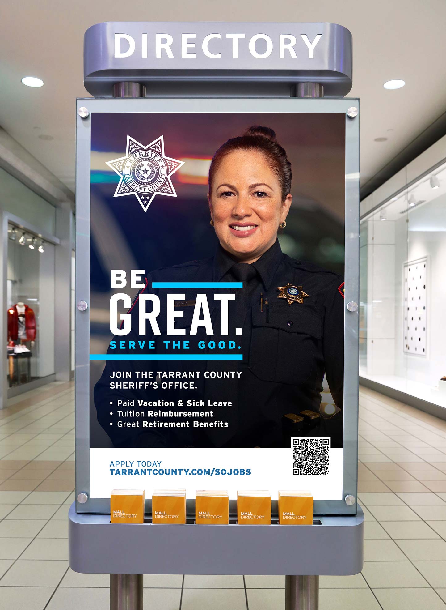 out-of-home poster ad campaign