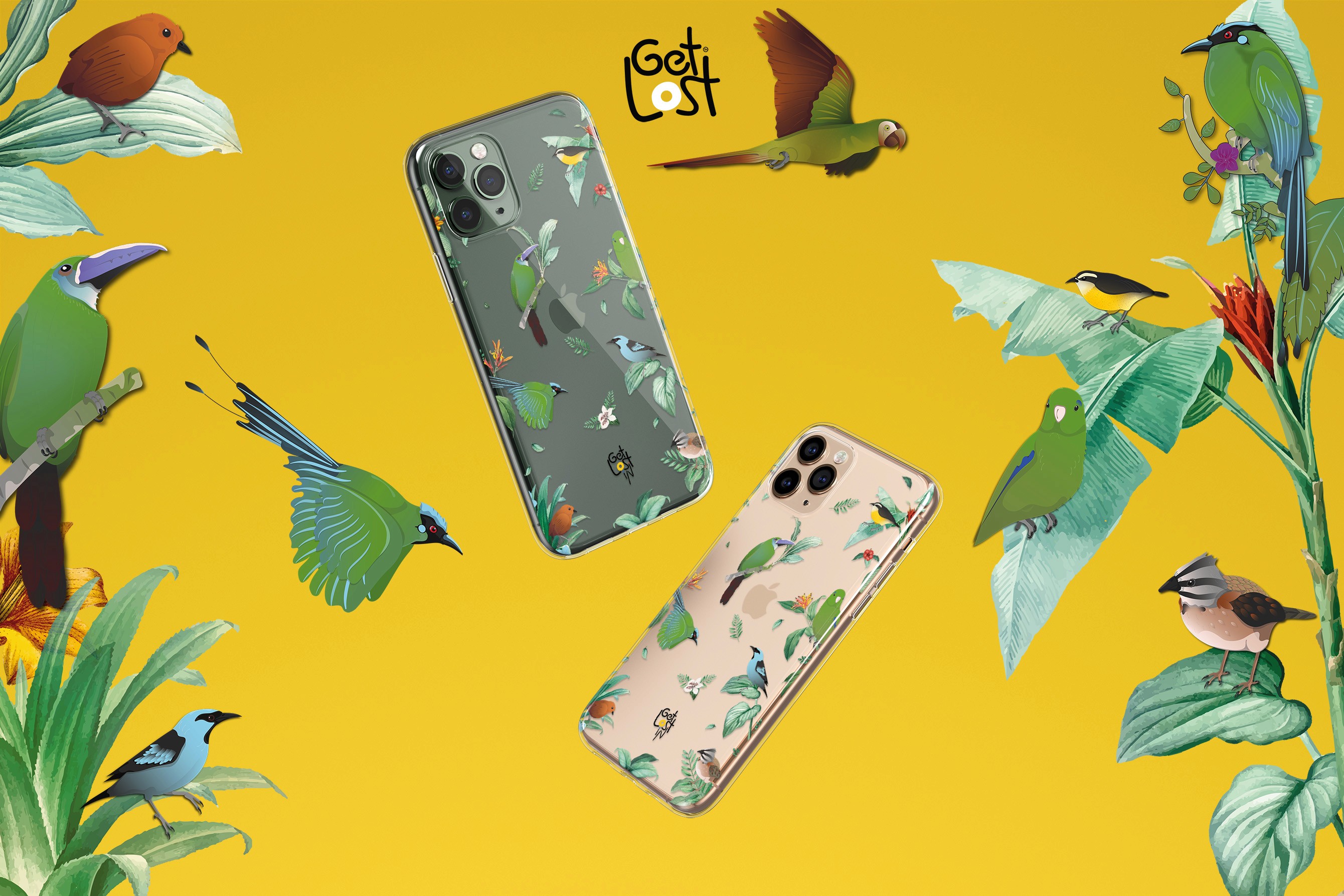 Mockup promocional Get Lost Cases