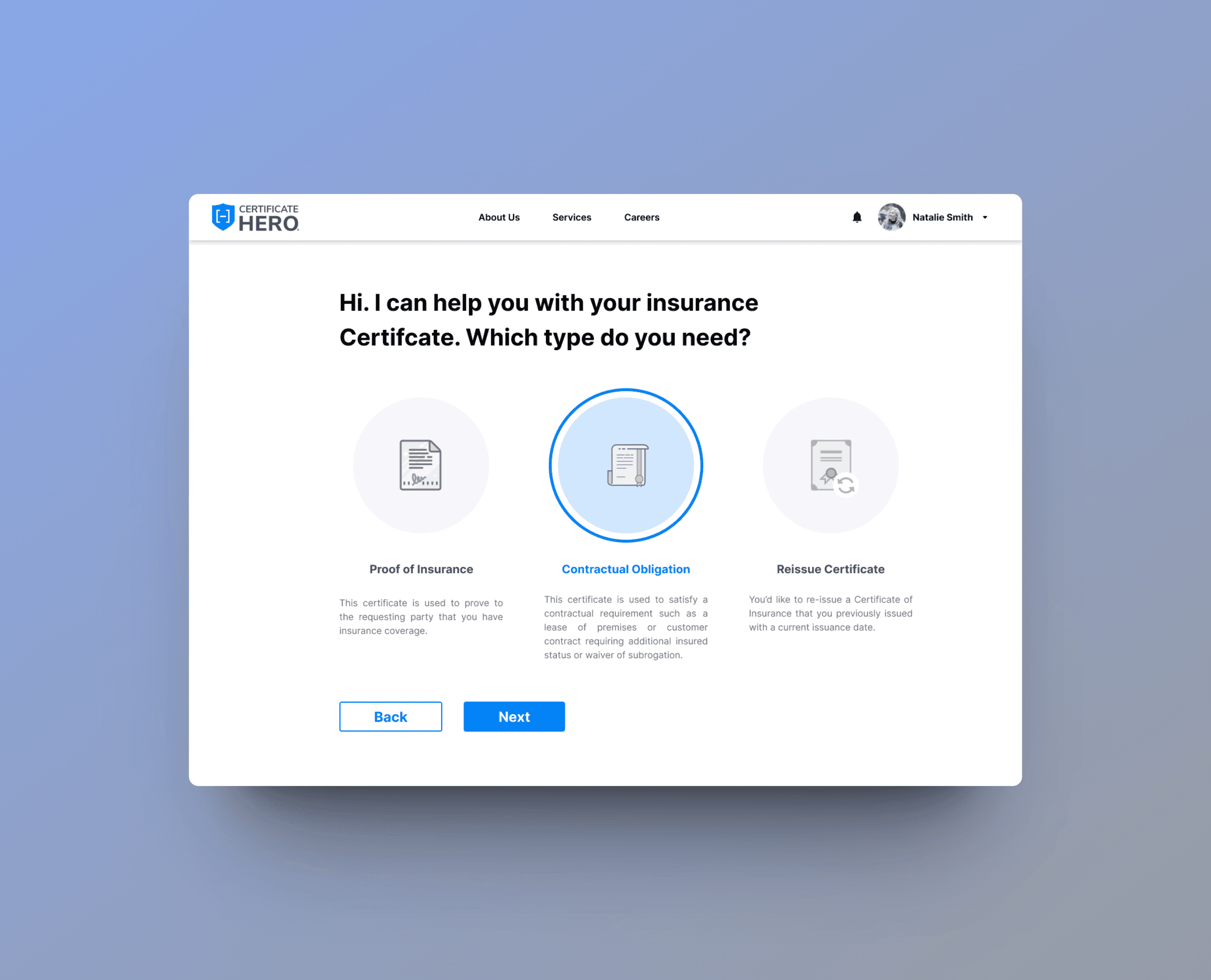 Banking Landing Page - Hero Section