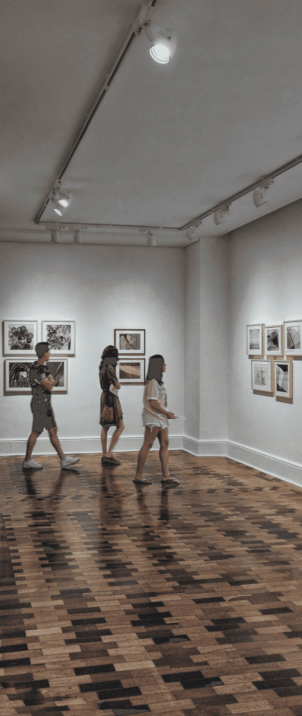 art gallery visitors