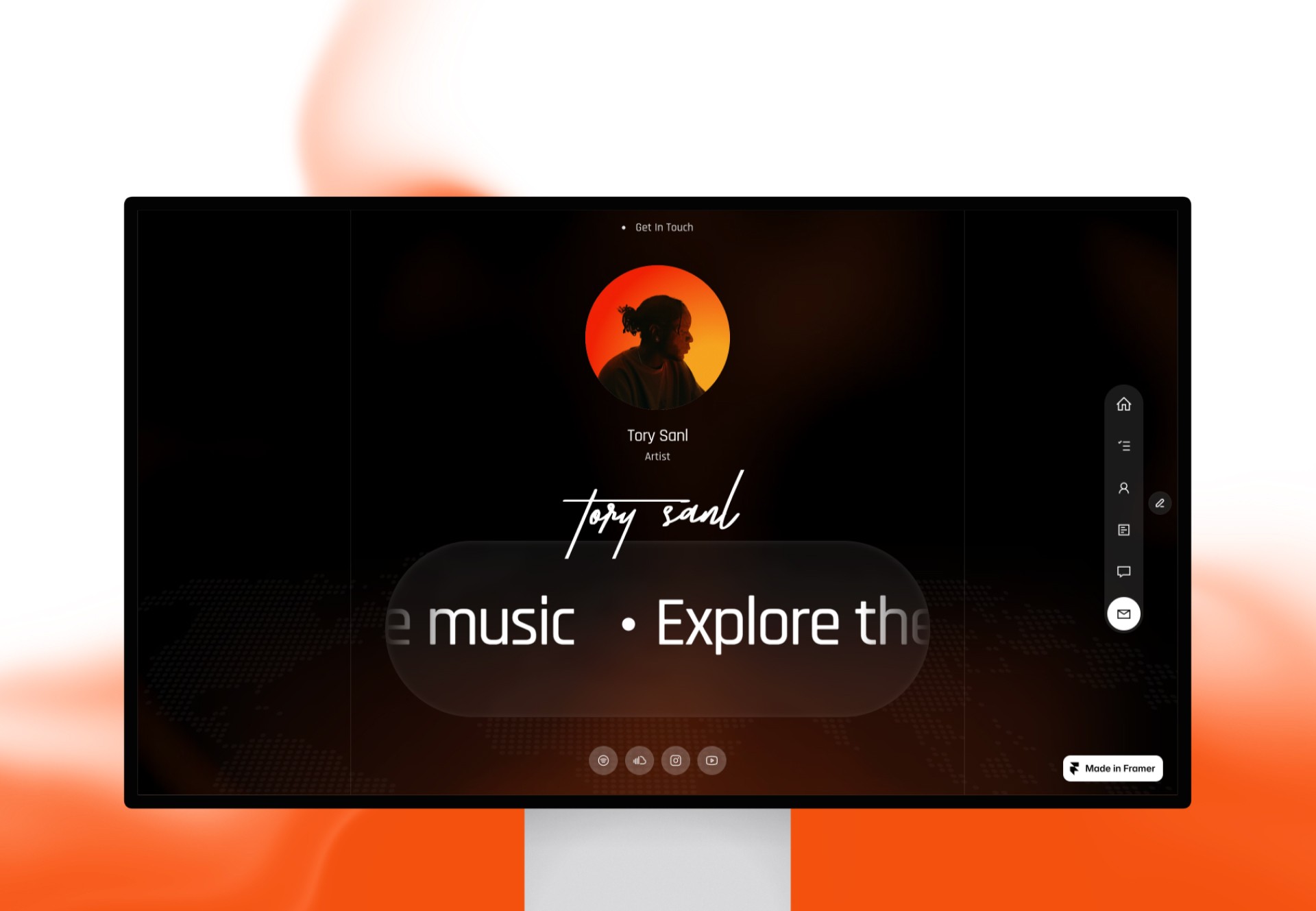 website-design-develoment-no-code-framer-artist-studio-designer