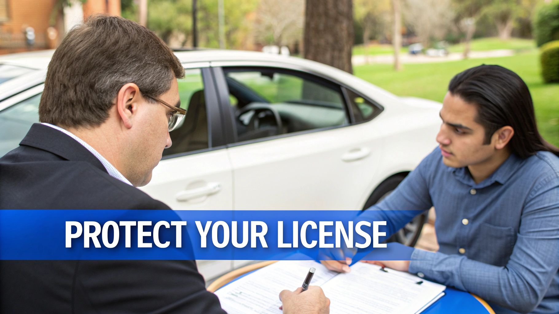 Attorney and client consultation