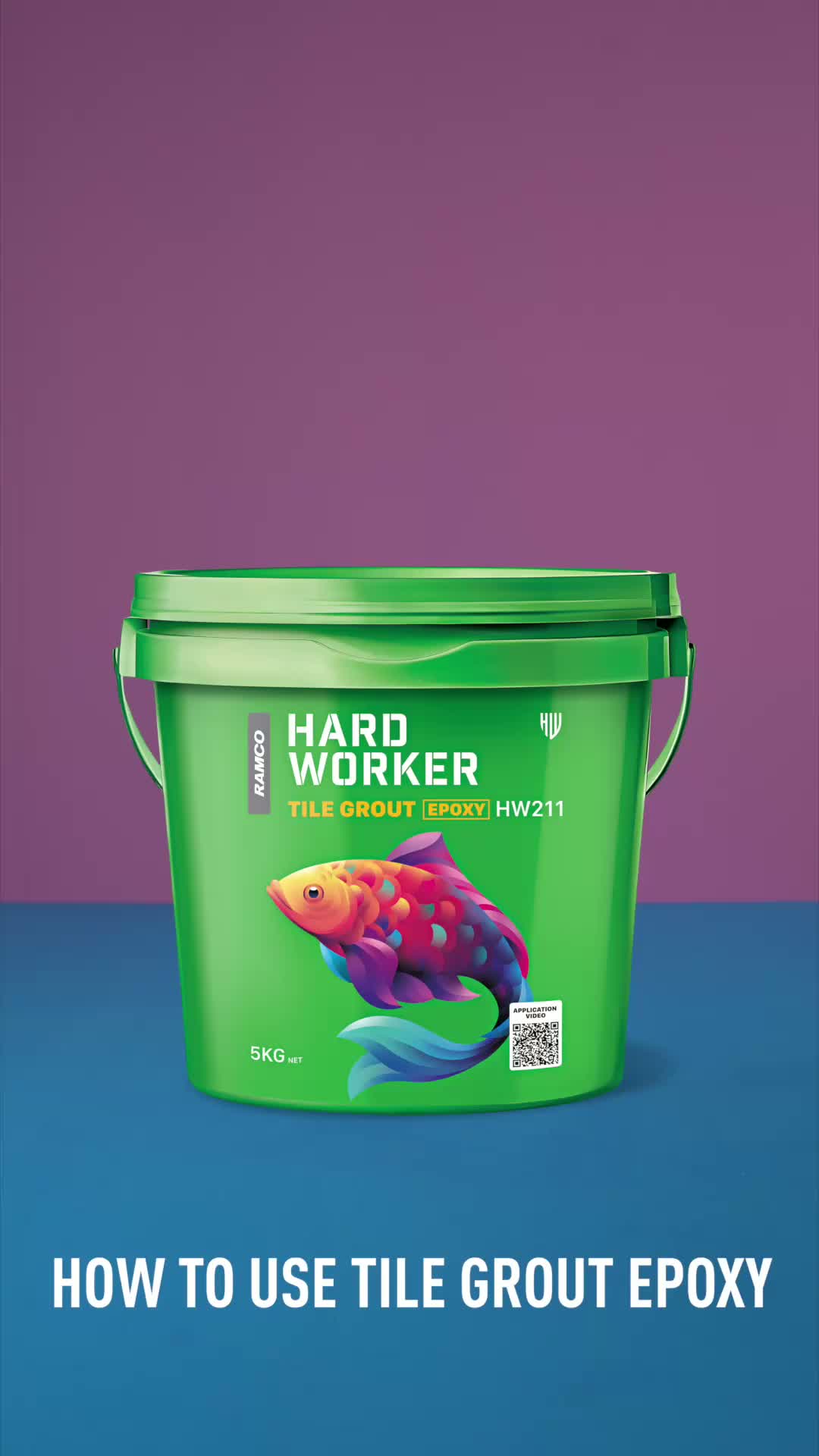 How to use Hard Worker Tile Grout Epoxy for Joint filling of tiles, marble, granite natural stones, porcelain, glass mosaic tiles, engineered stones