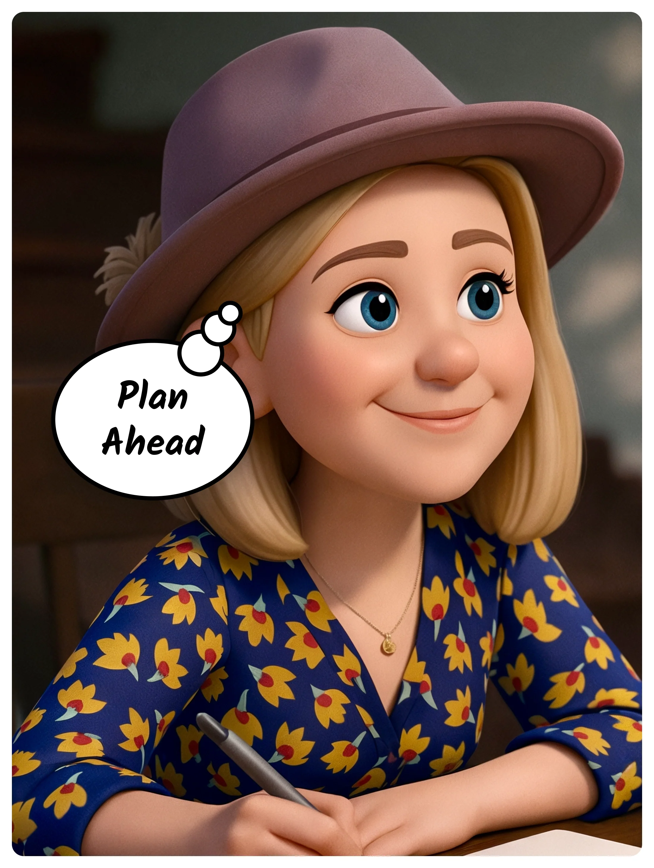Illustration for “When plans shift,” a Plan Ahead Patch. Julie wanted to be a princess. Then a superhero. Then a journalist. Then a gardener. Turns out that's not indecision —…