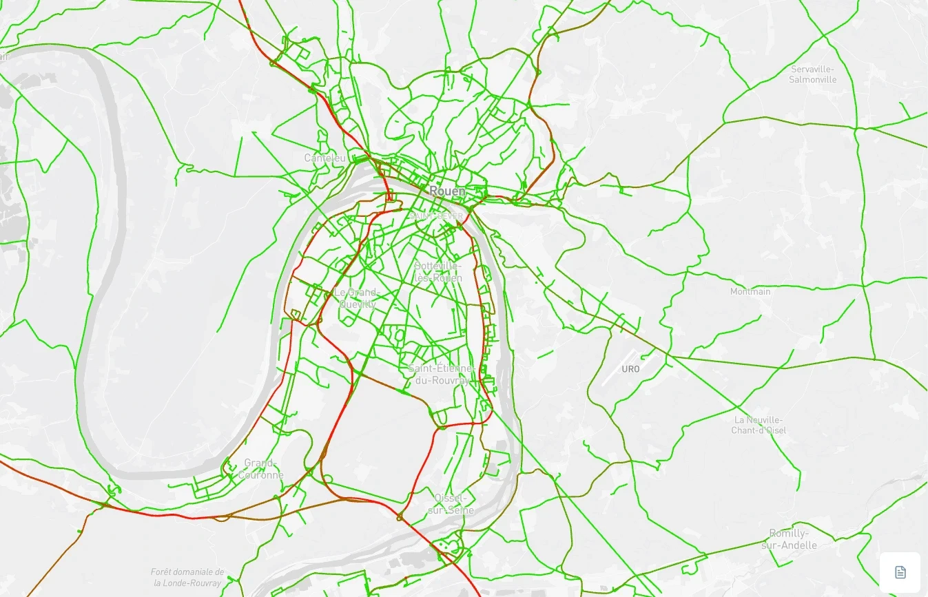 visualisation corridors