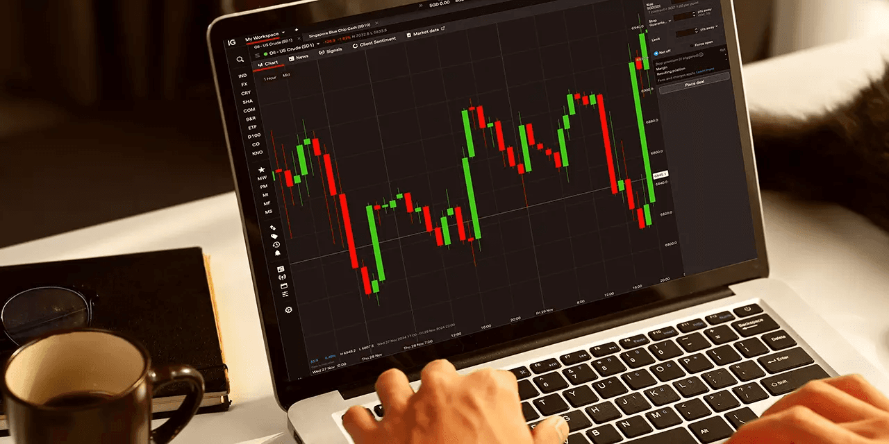 Man on laptop - Polymarket Alternative