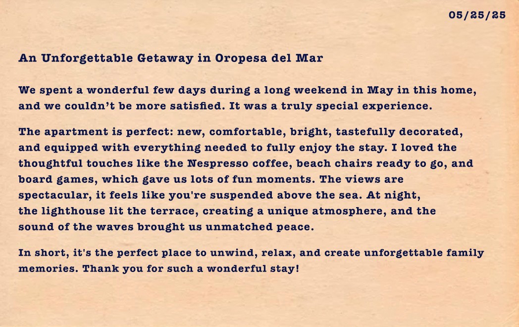 Old Postcard with Reviews written on them