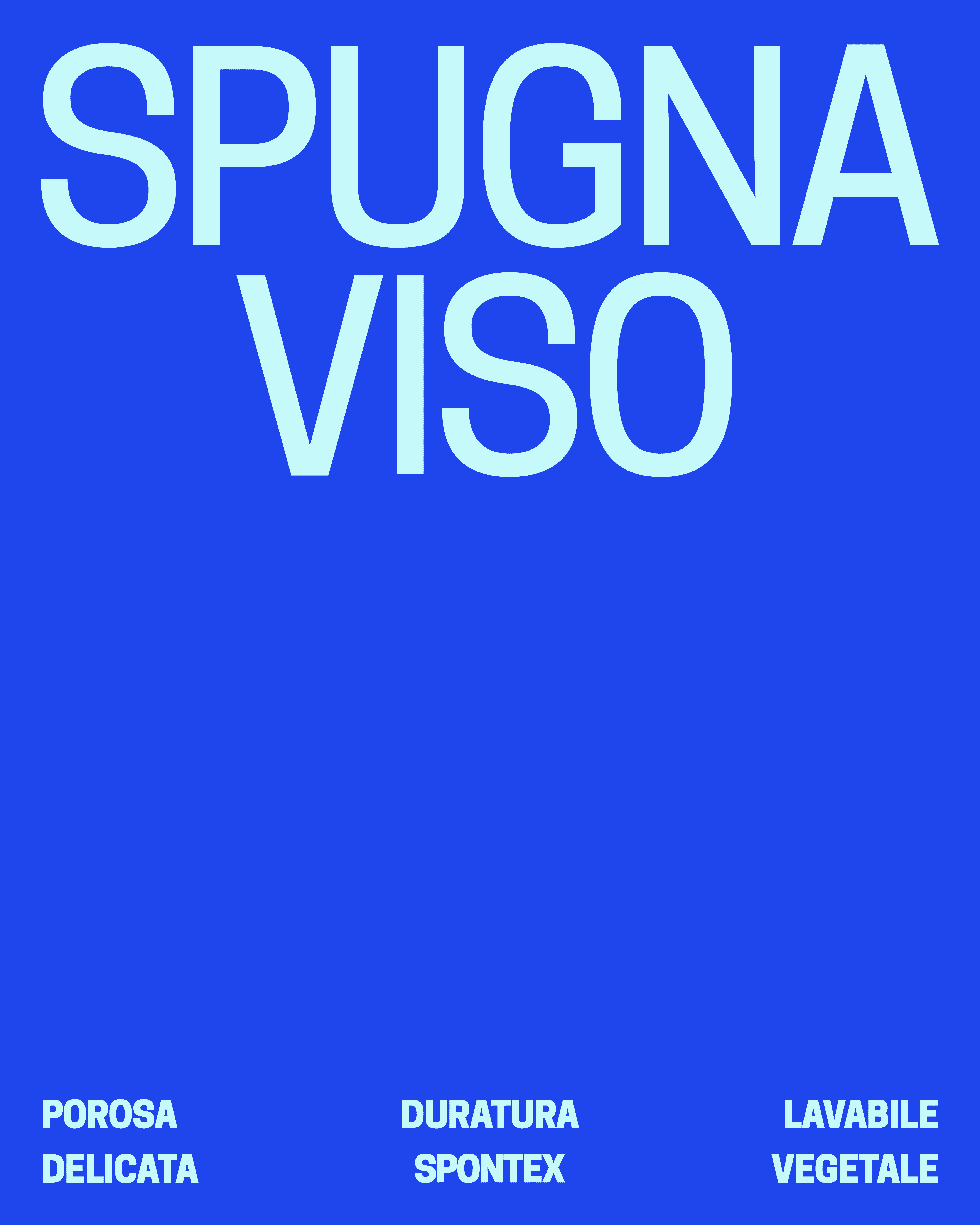 Visual Spontex face sponge