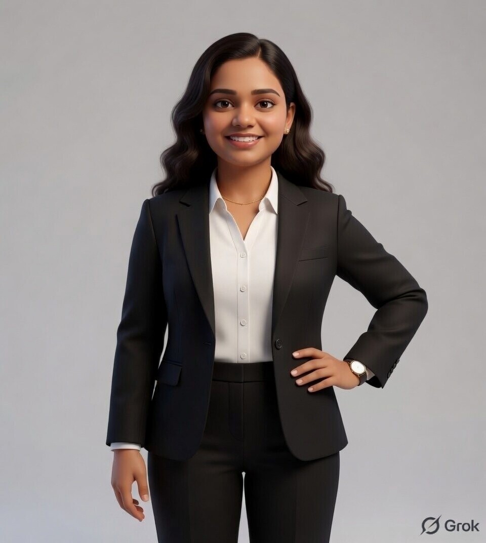 Young man in a black turtleneck and blazer stands outdoors, smiling softly. The background is blurred, conveying a warm, professional tone.