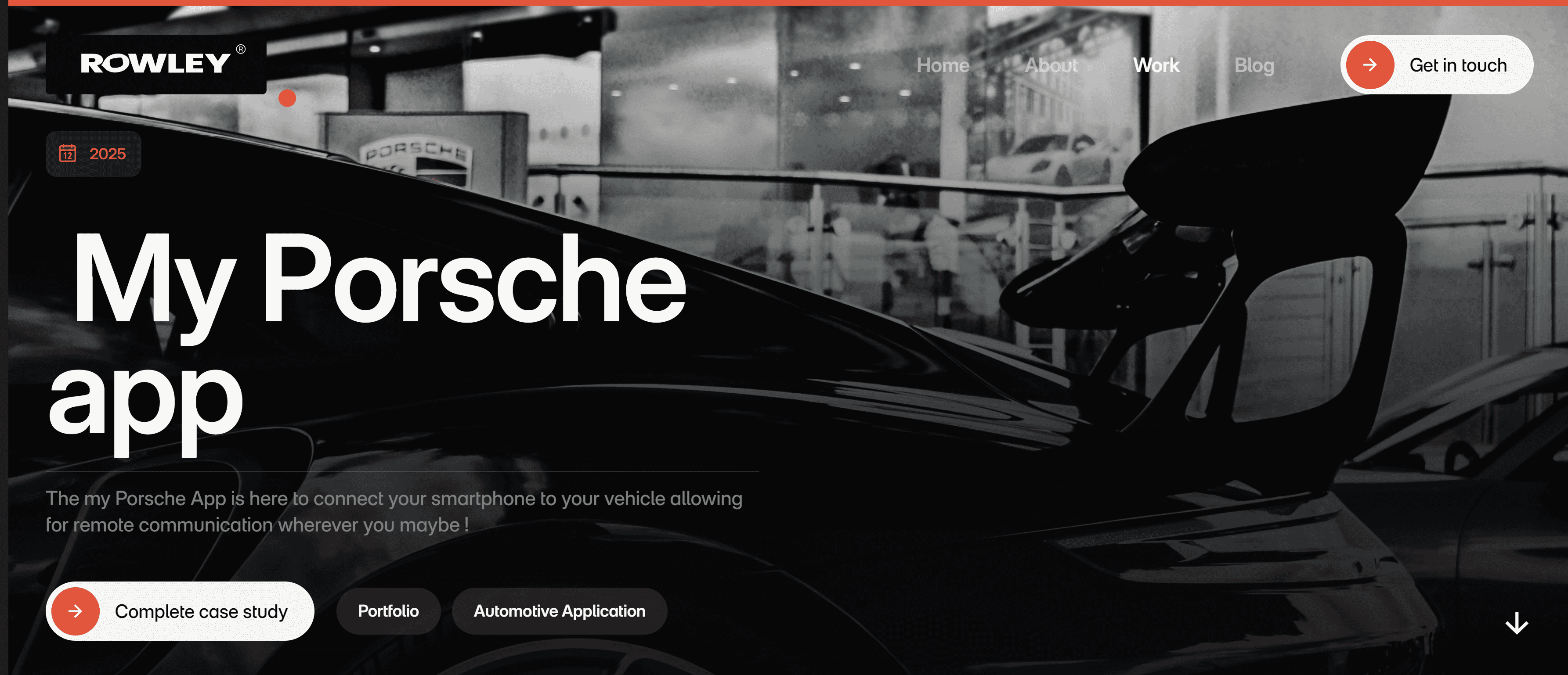 Moblie phone Porsche app 