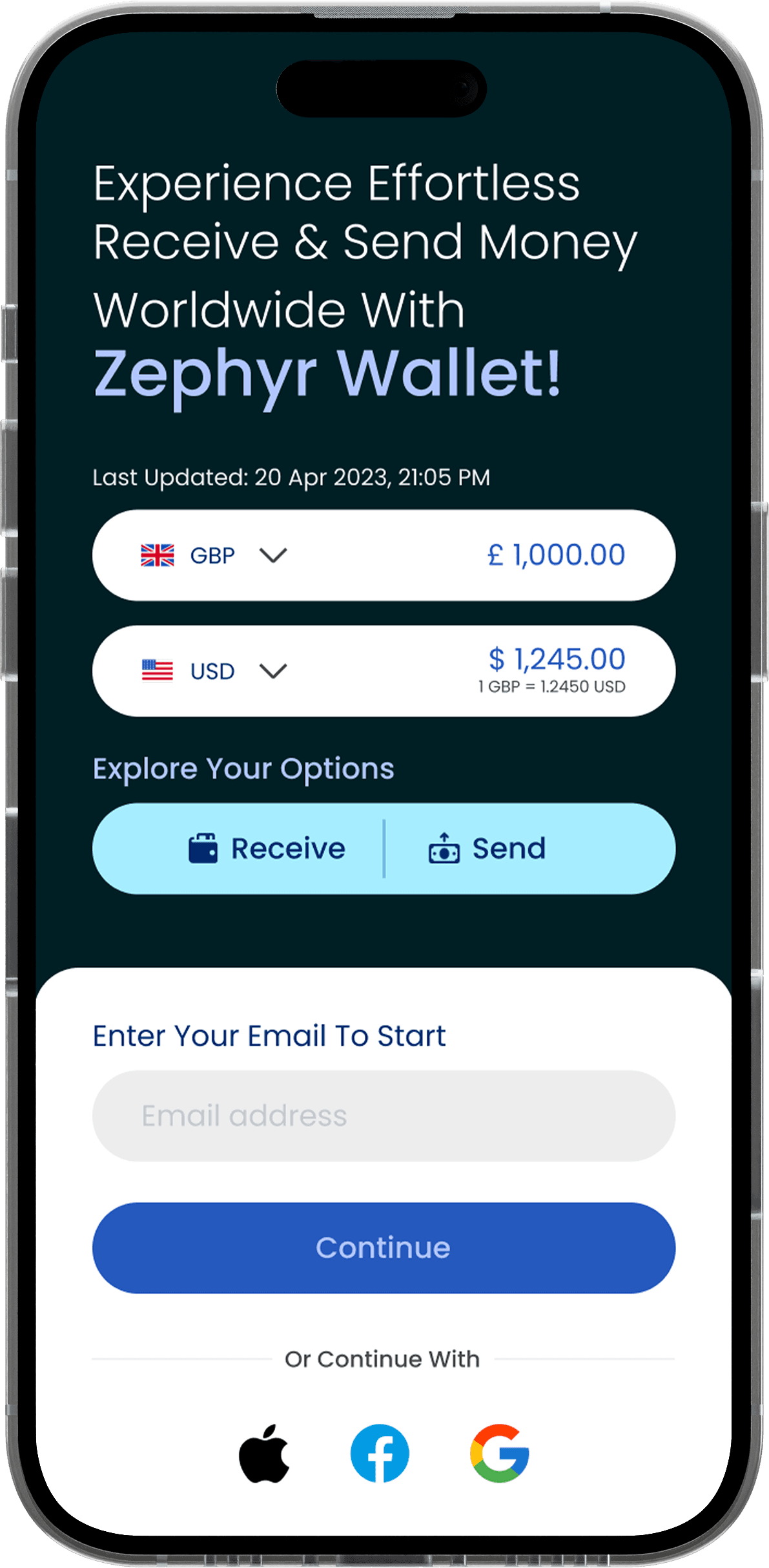 Digital wallet iOS Mobile App Design PNG File
