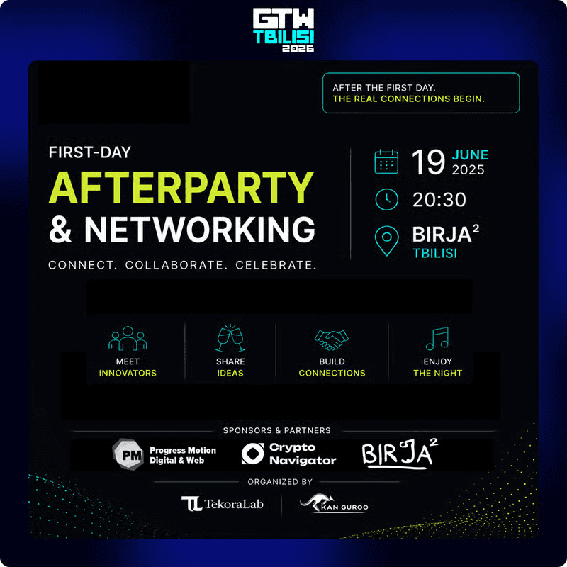 First-day Afterparty & Networking