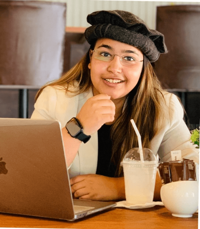 Portrait of portfolio creator