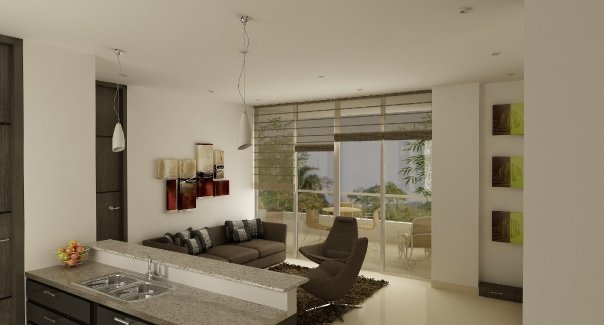 Interior de vivienda