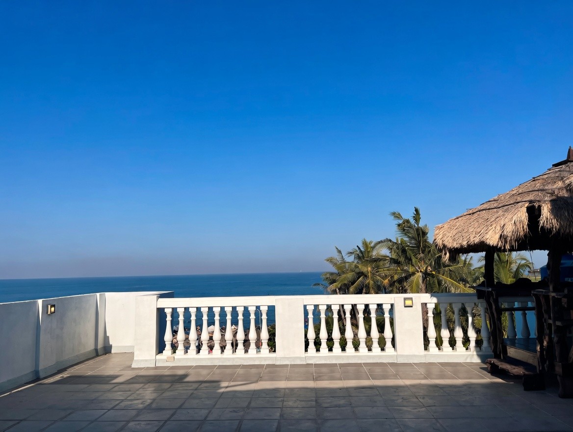 Ocean view from Roof top at Oktowaves Hotel Nasugbu, Batangas