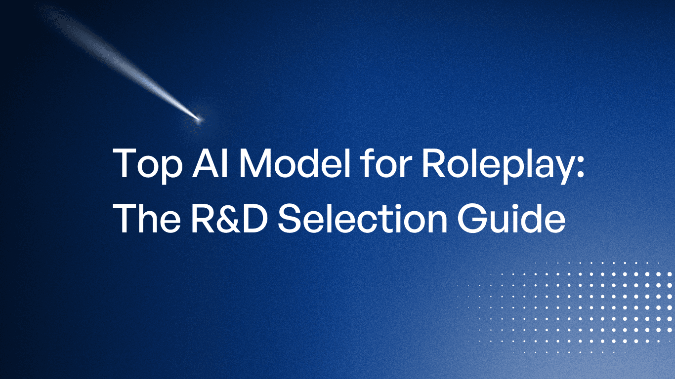 Top AI Model for Roleplay: The R&D Selection Guide