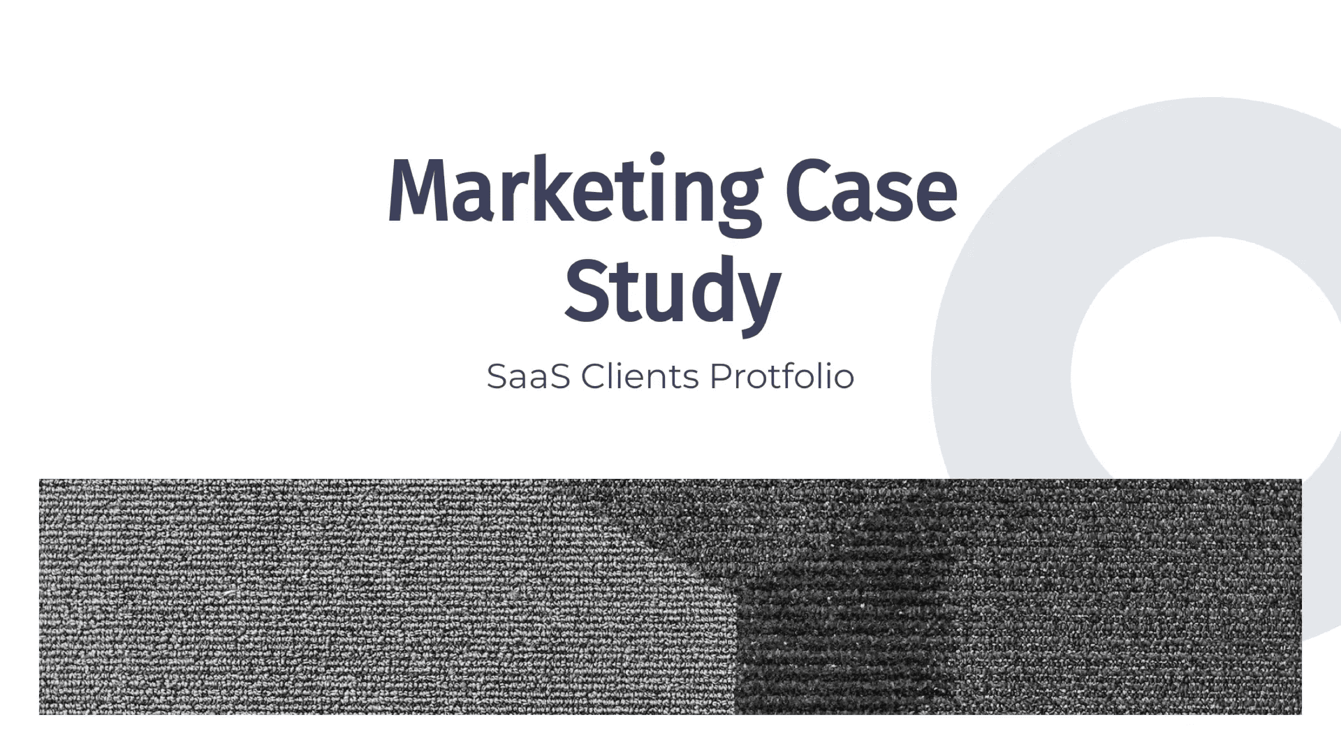 Marketing Case Study Template