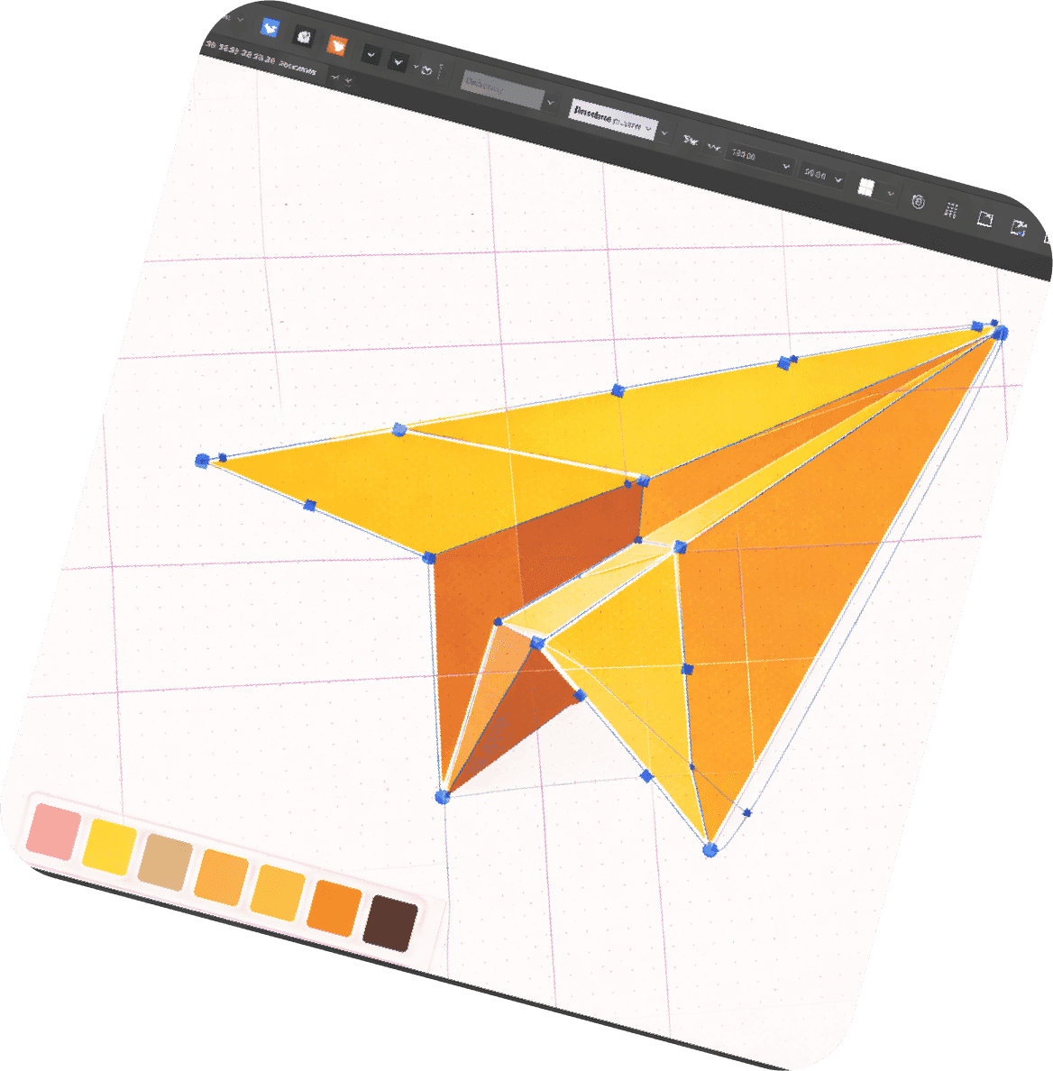 person writing on a piece of paper