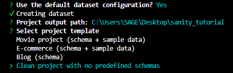 screenshot showing the files and node dependencies 