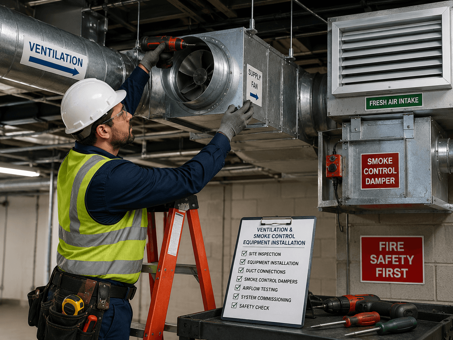 Ventilation & Smoke Control Equipment Installation Business License in Dubai