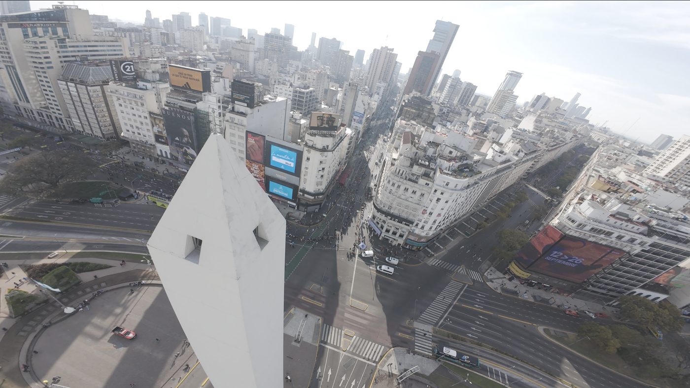 Fotograma real · FPV