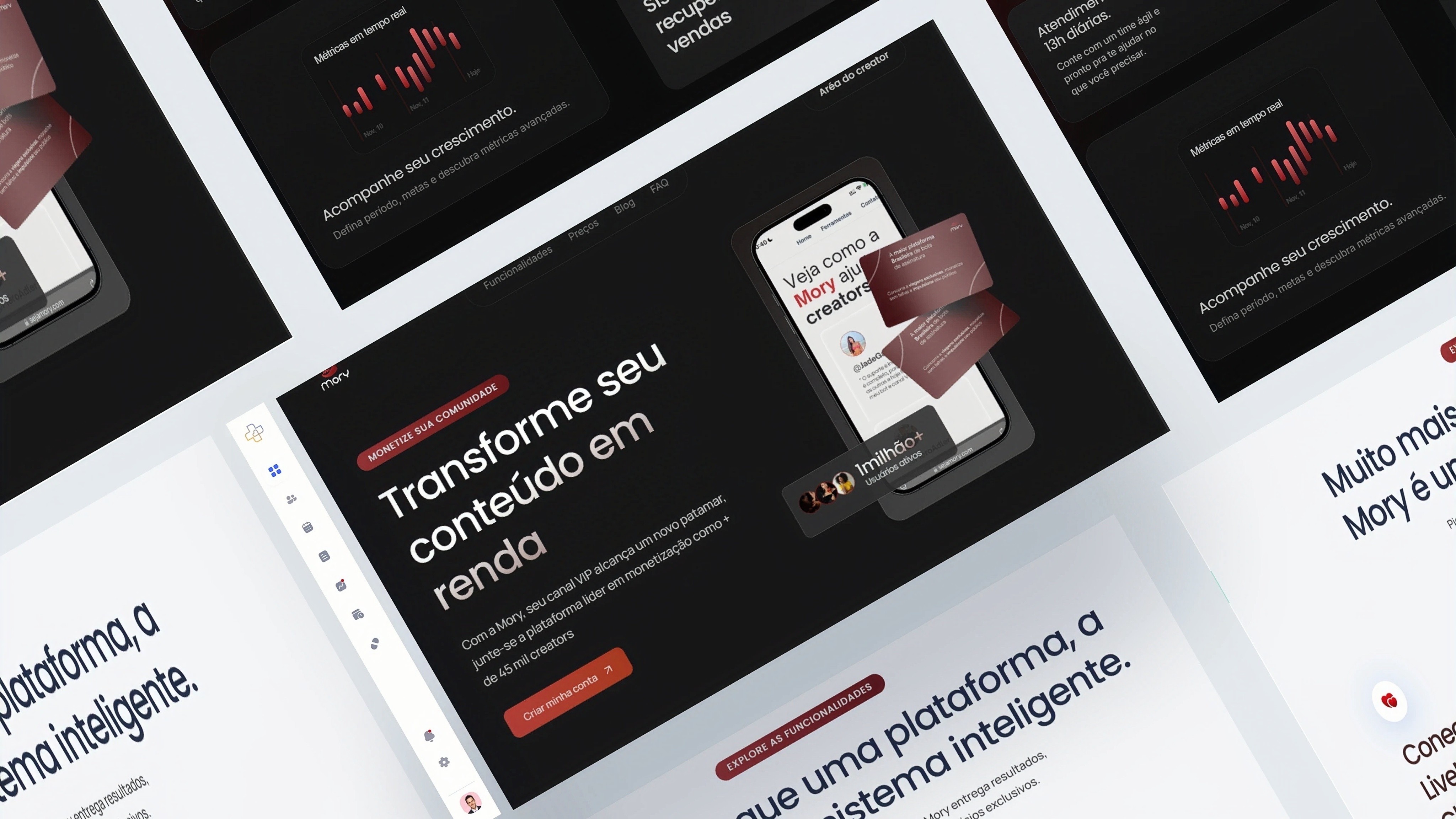 Hero image featuring a website on the laptop