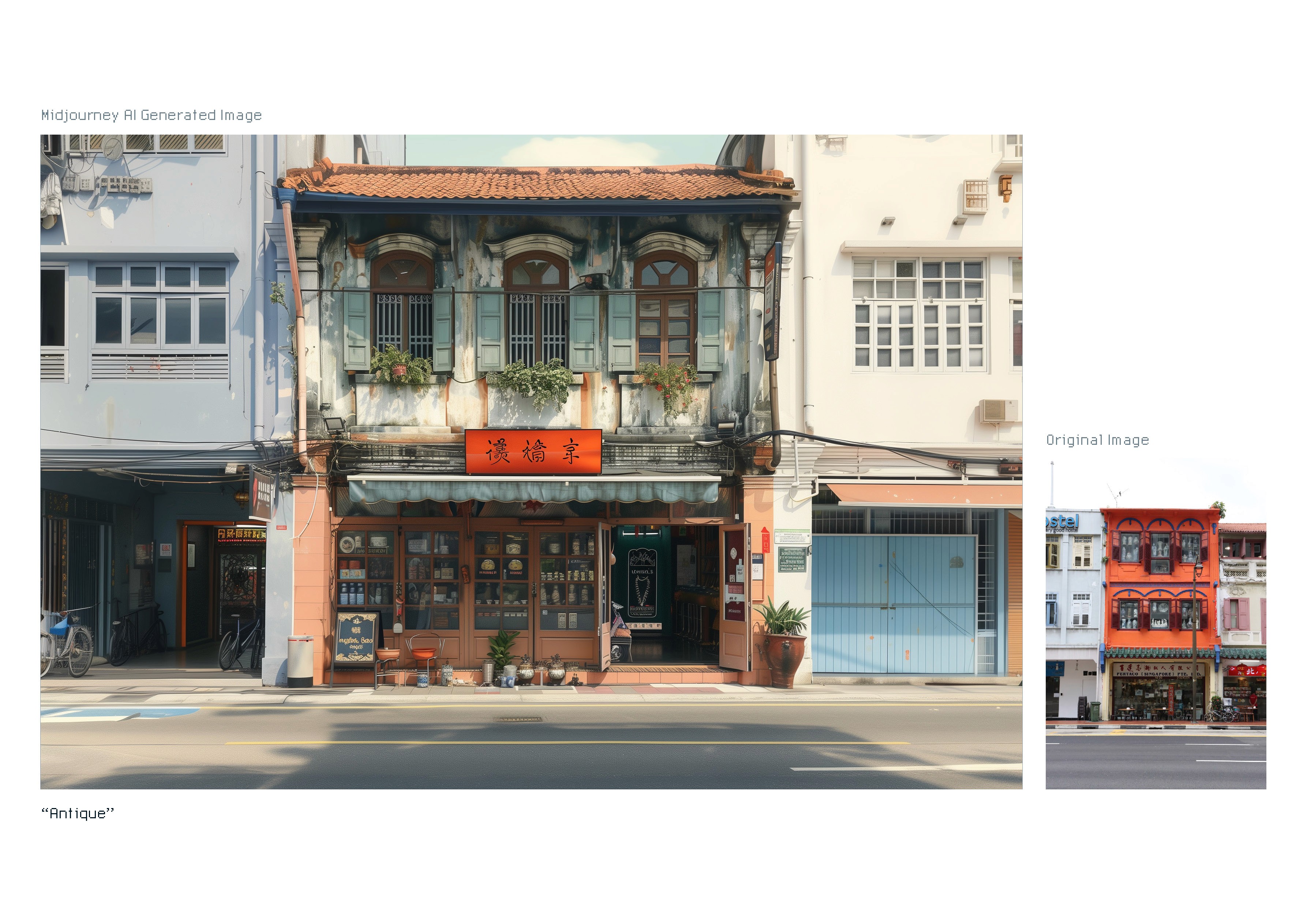 Old building in Chinatown