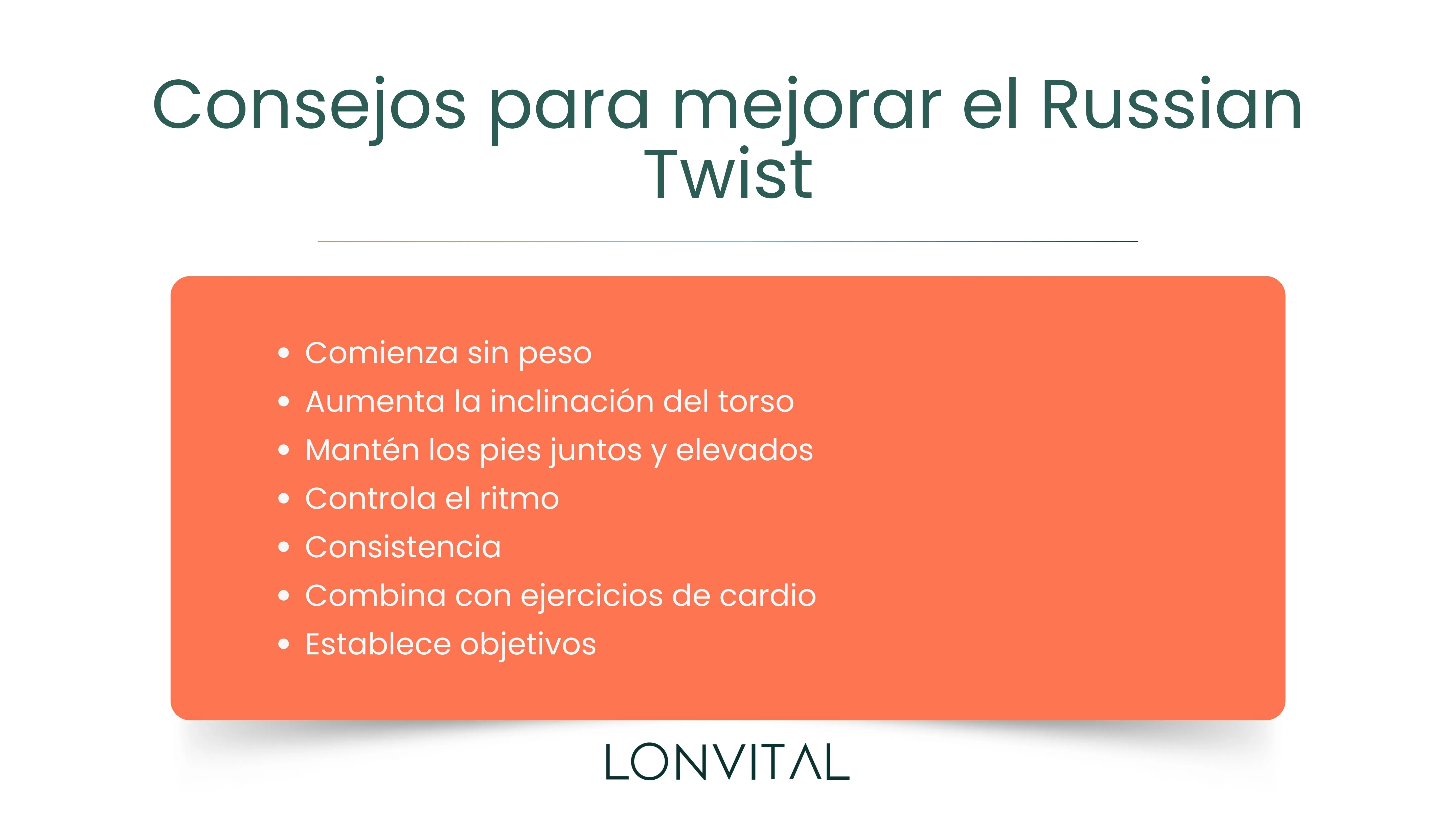 Consejos para mejorar el Russian Twist