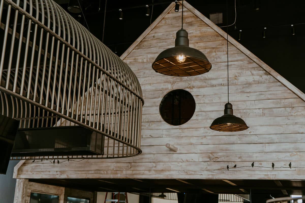 Intérieur du restaurant Birdhouse