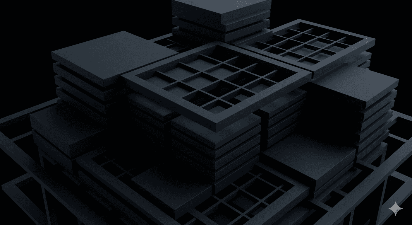 Structured content layout representing centralized team knowledge