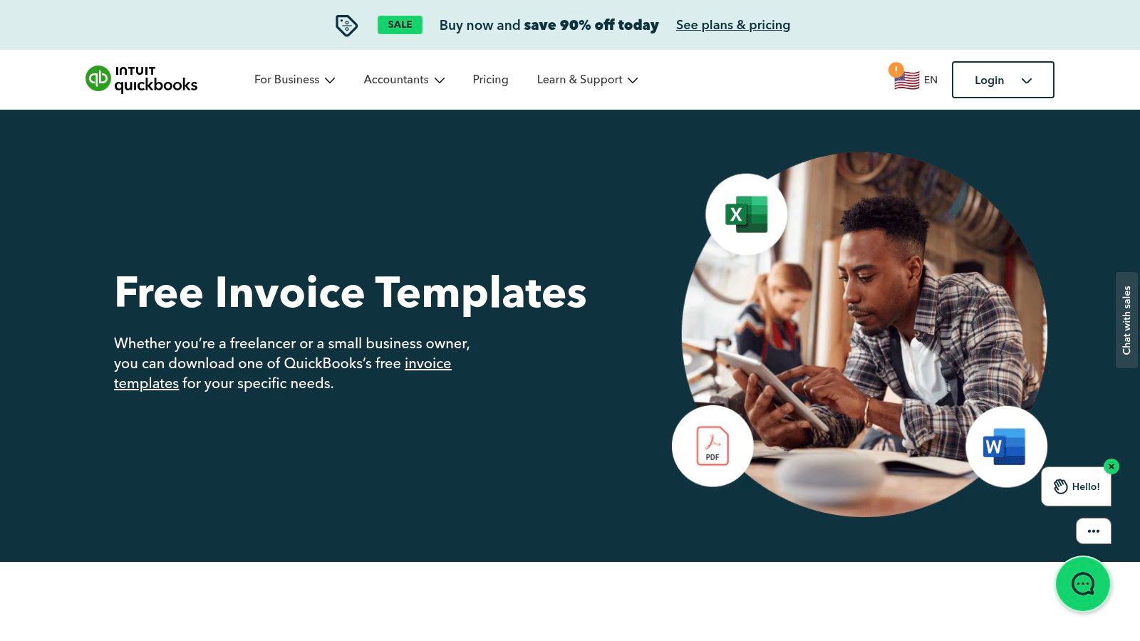 QuickBooks (invoice templates)