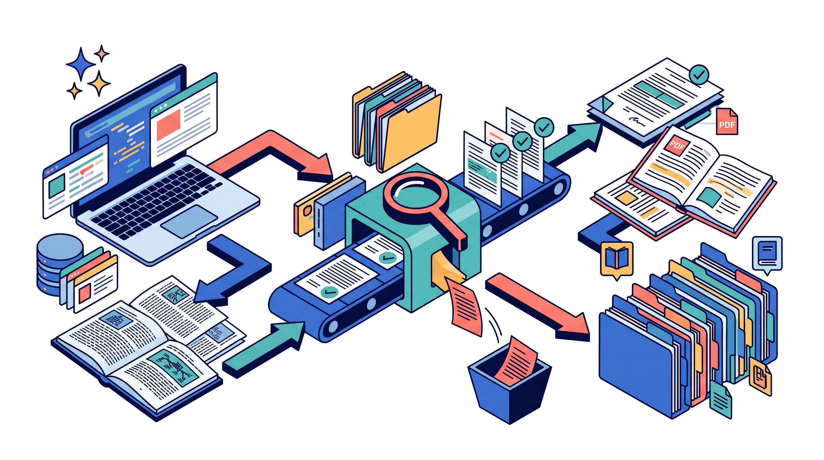 Literature discovery and source verification workflow