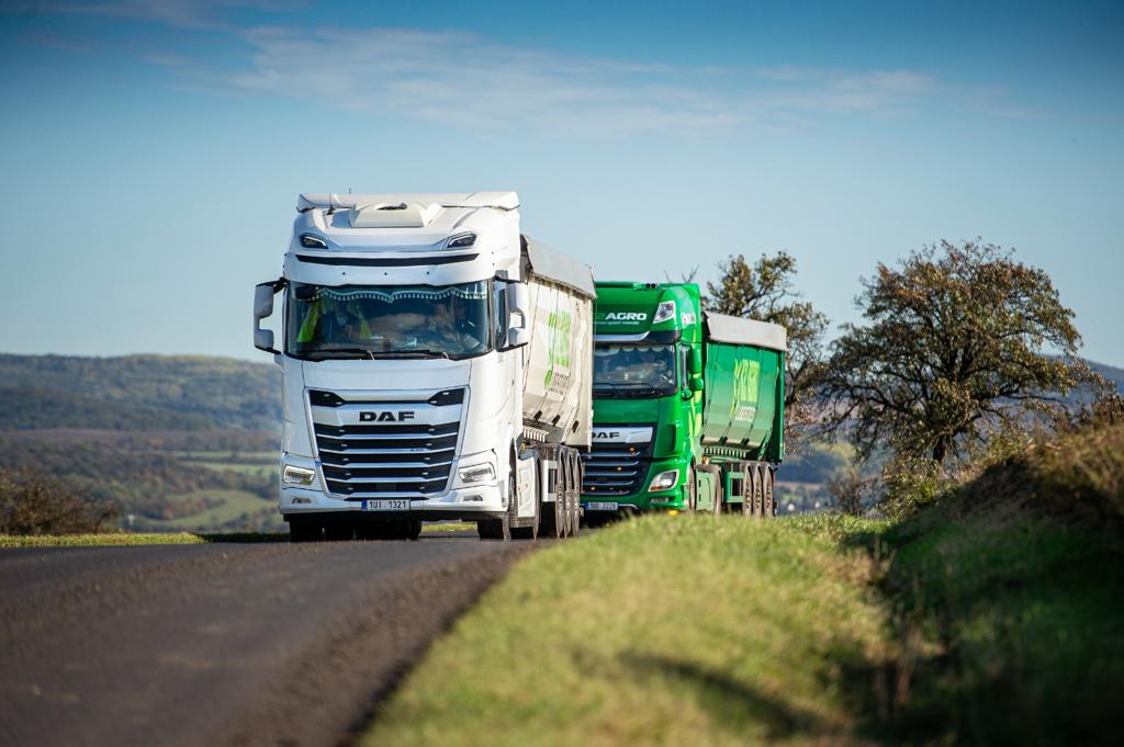 time lapse photography of truck going on bridge