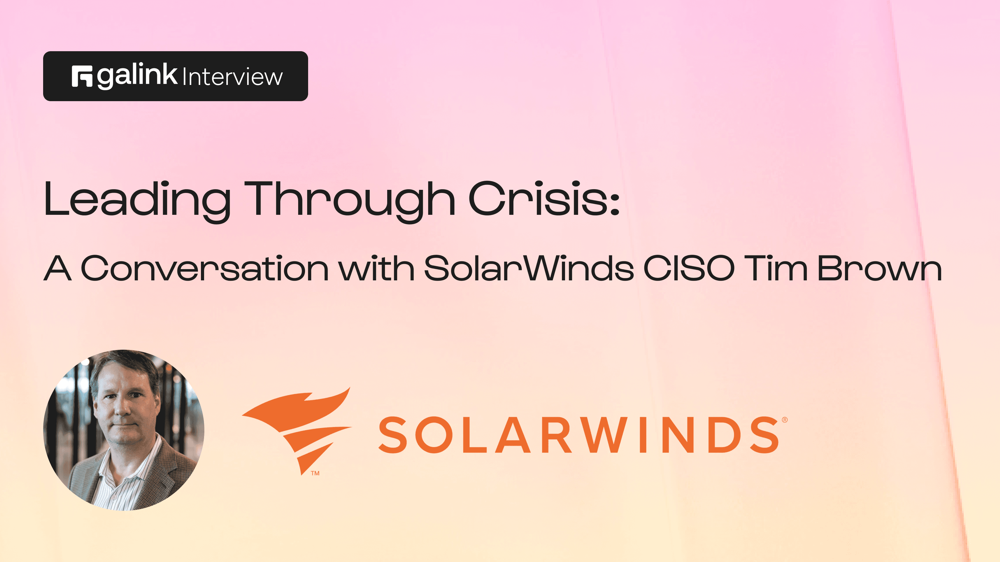 CISO SolarWind