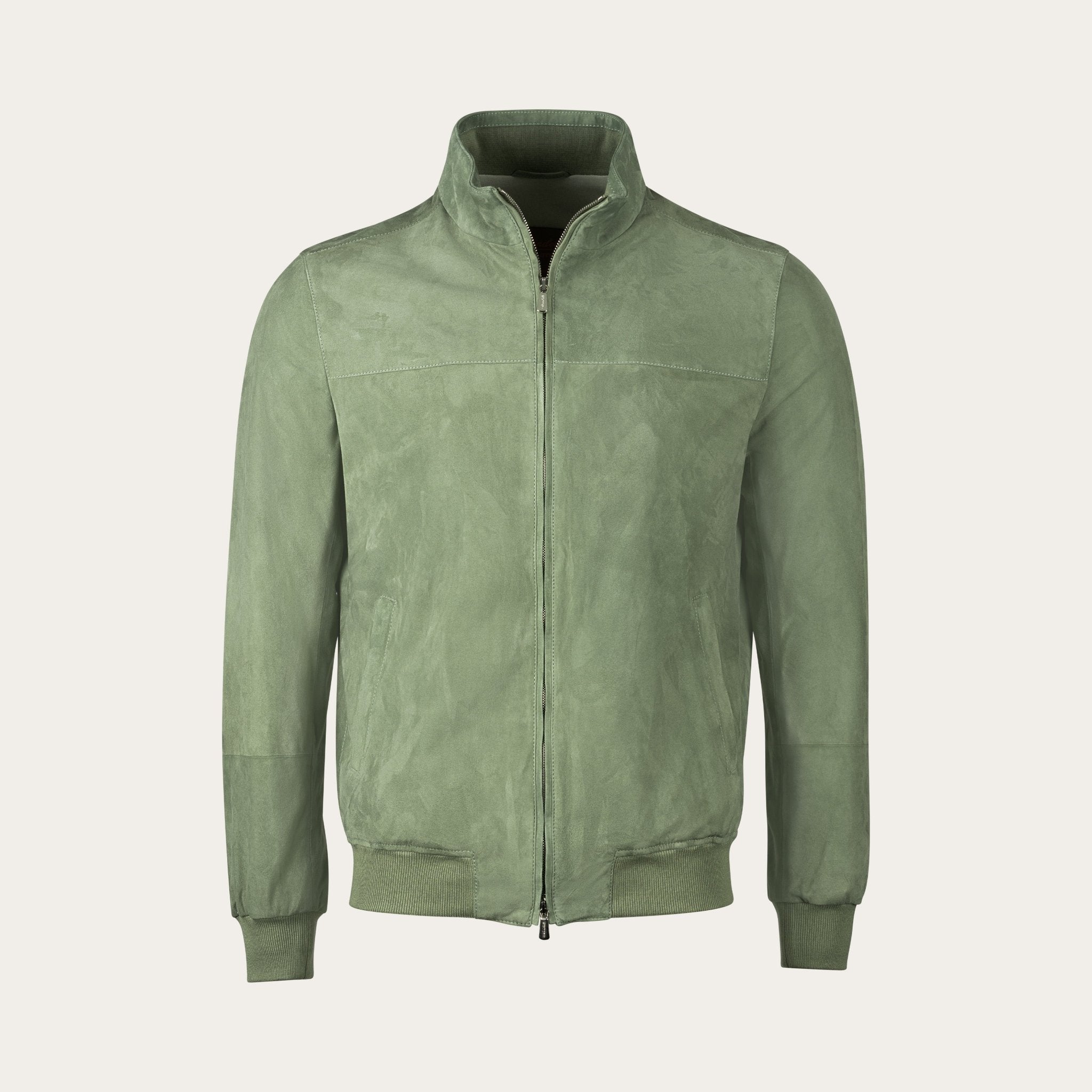 Summer Suede Bomber Jacket - Mandelli UK