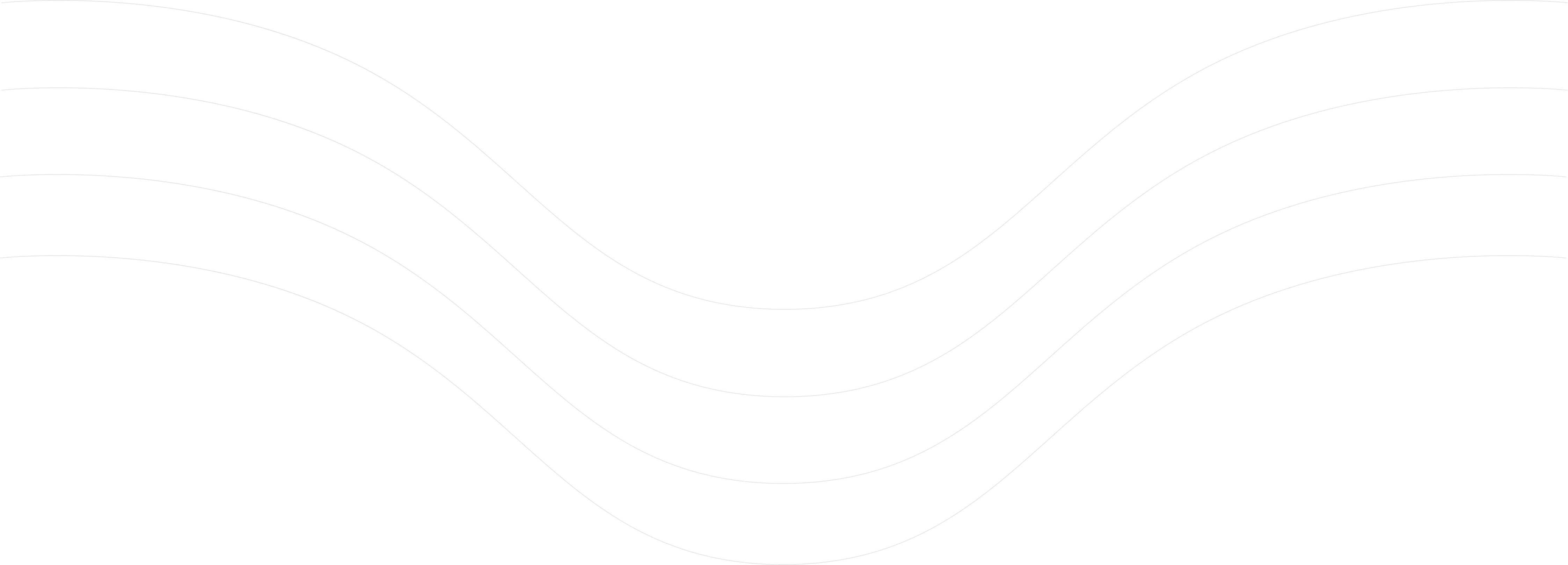 gray curved lines in the shape of a wave