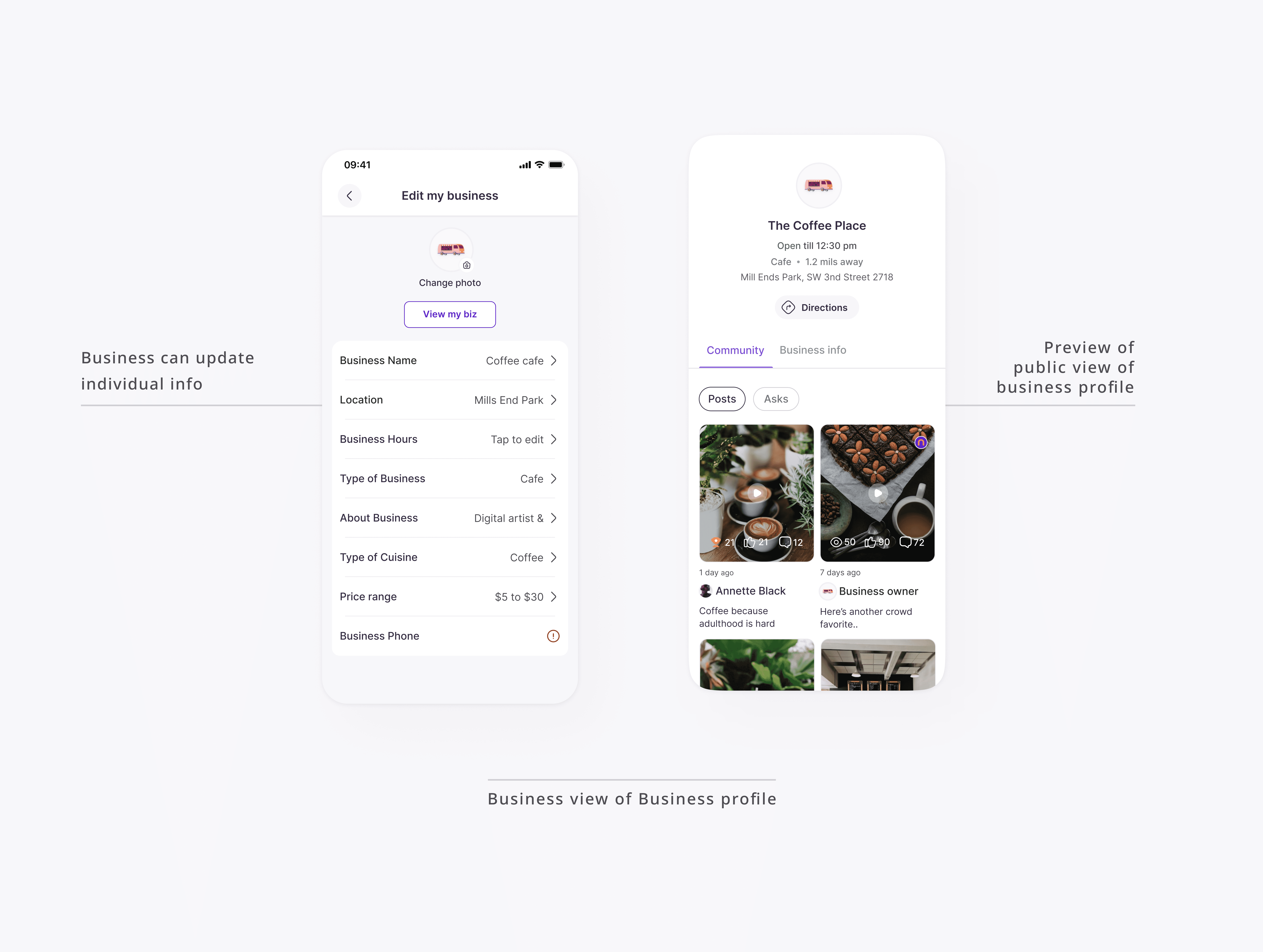 business profile 