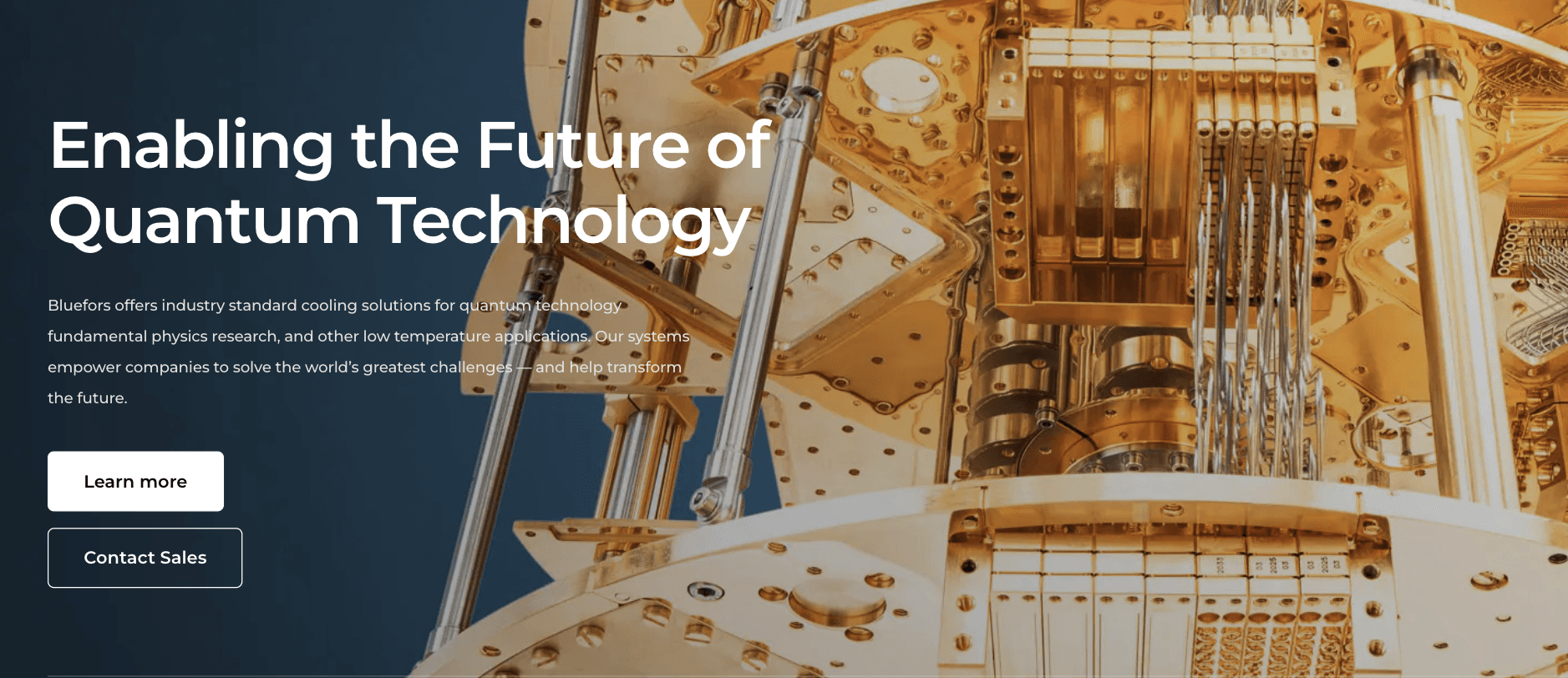 Bluefors Tech