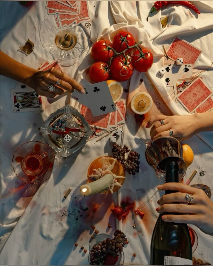 Symmetrical view of modern buildings from below