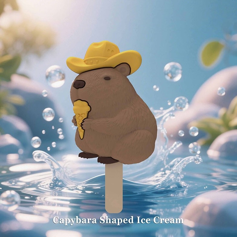 Image of an animal-shaped ice cream