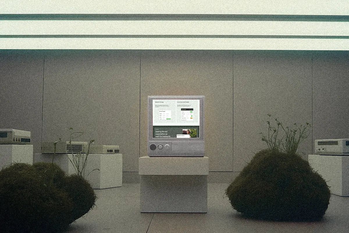Retrofuturistic computer