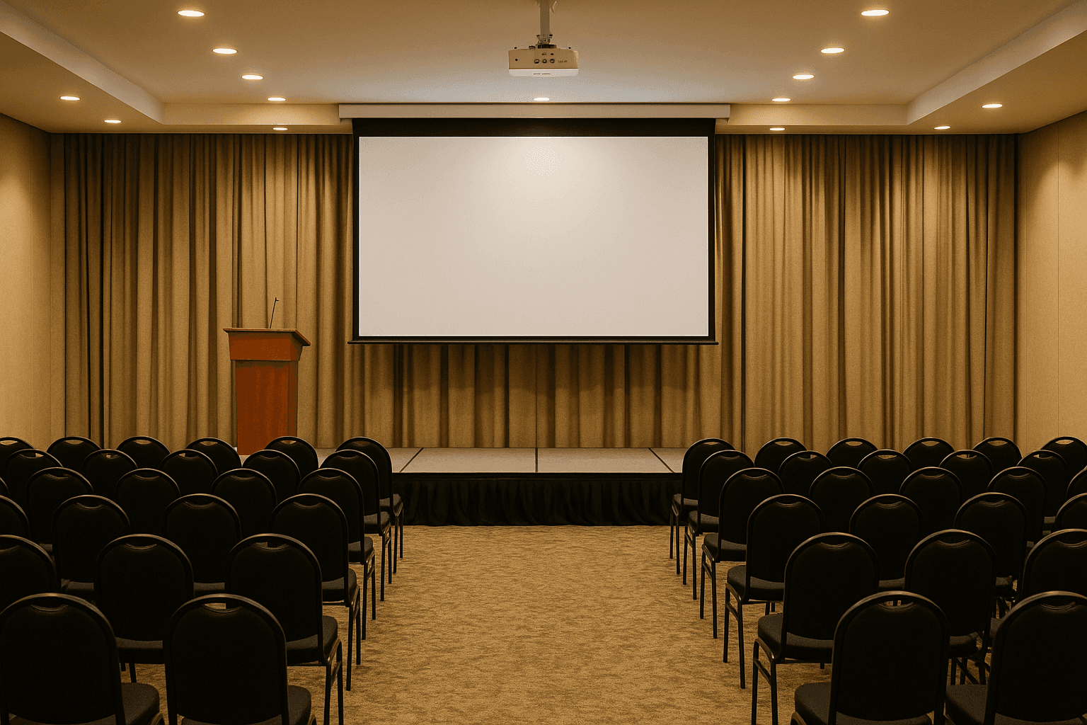 Garçom‑barista oferece espresso recém‑tirado em copo biodegradável, reforçando a hospitalidade sustentável do stand.