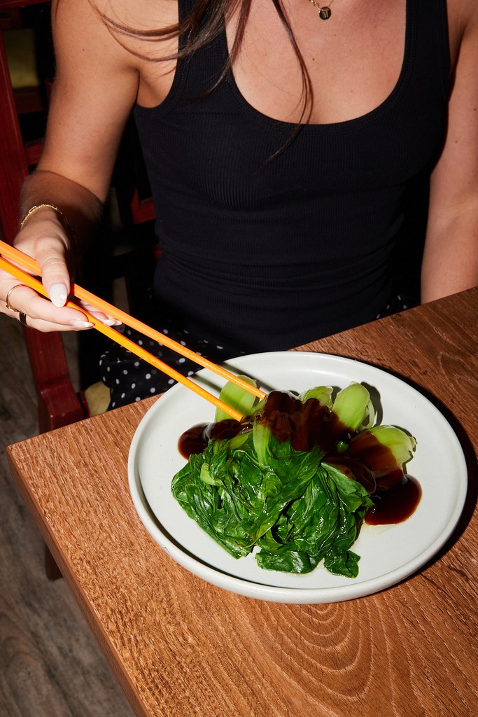 Avocado Toast with Blueberrie served in a large plate