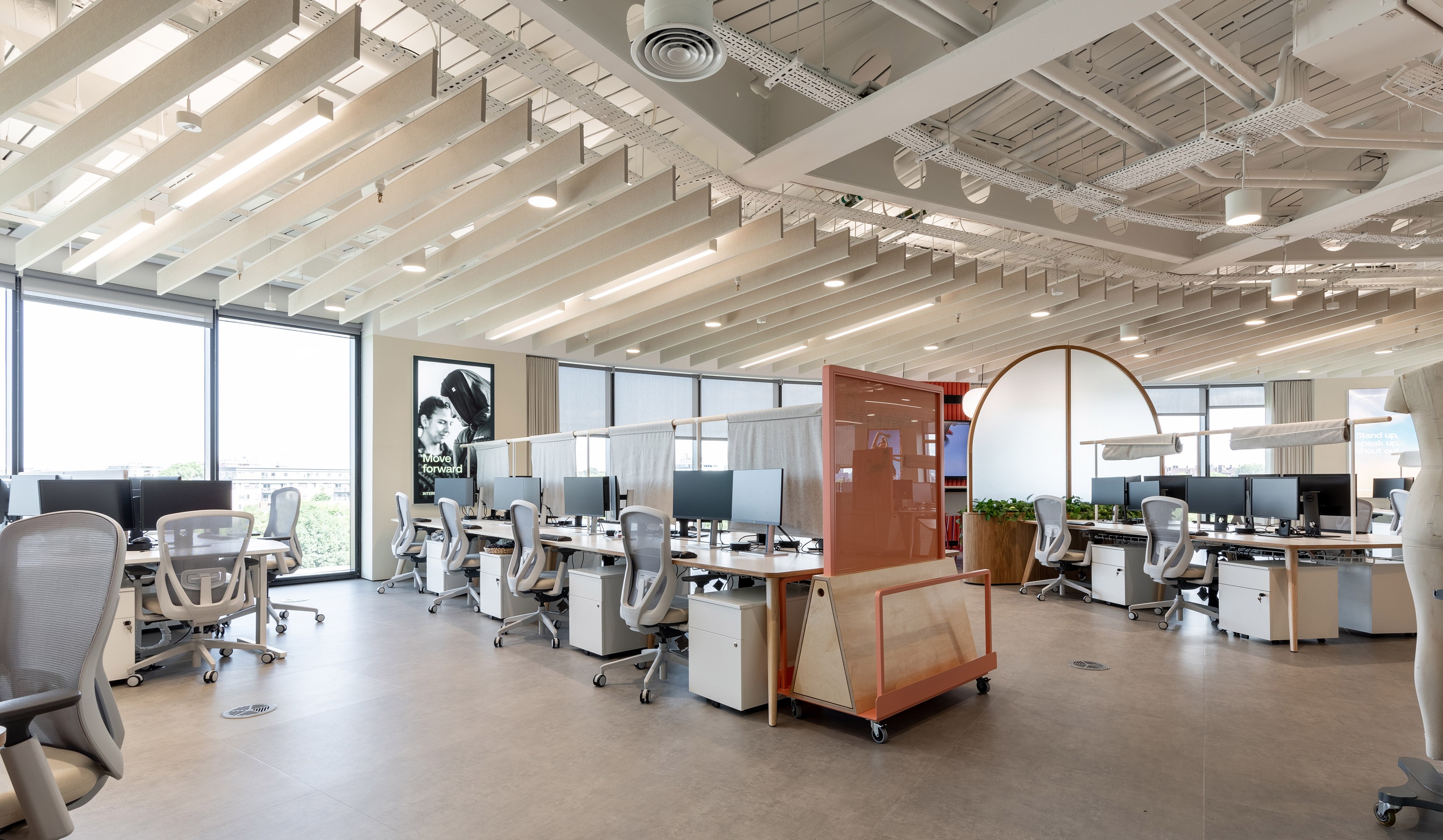 Sweaty Betty Office Design